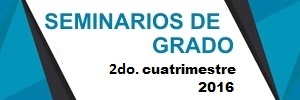Oferta de seminarios de orientación que se dictarán durante el segundo cuatrimestre de 2014