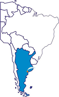 Ubicaci&oacute;n geogr&aacute;fica en Argentina